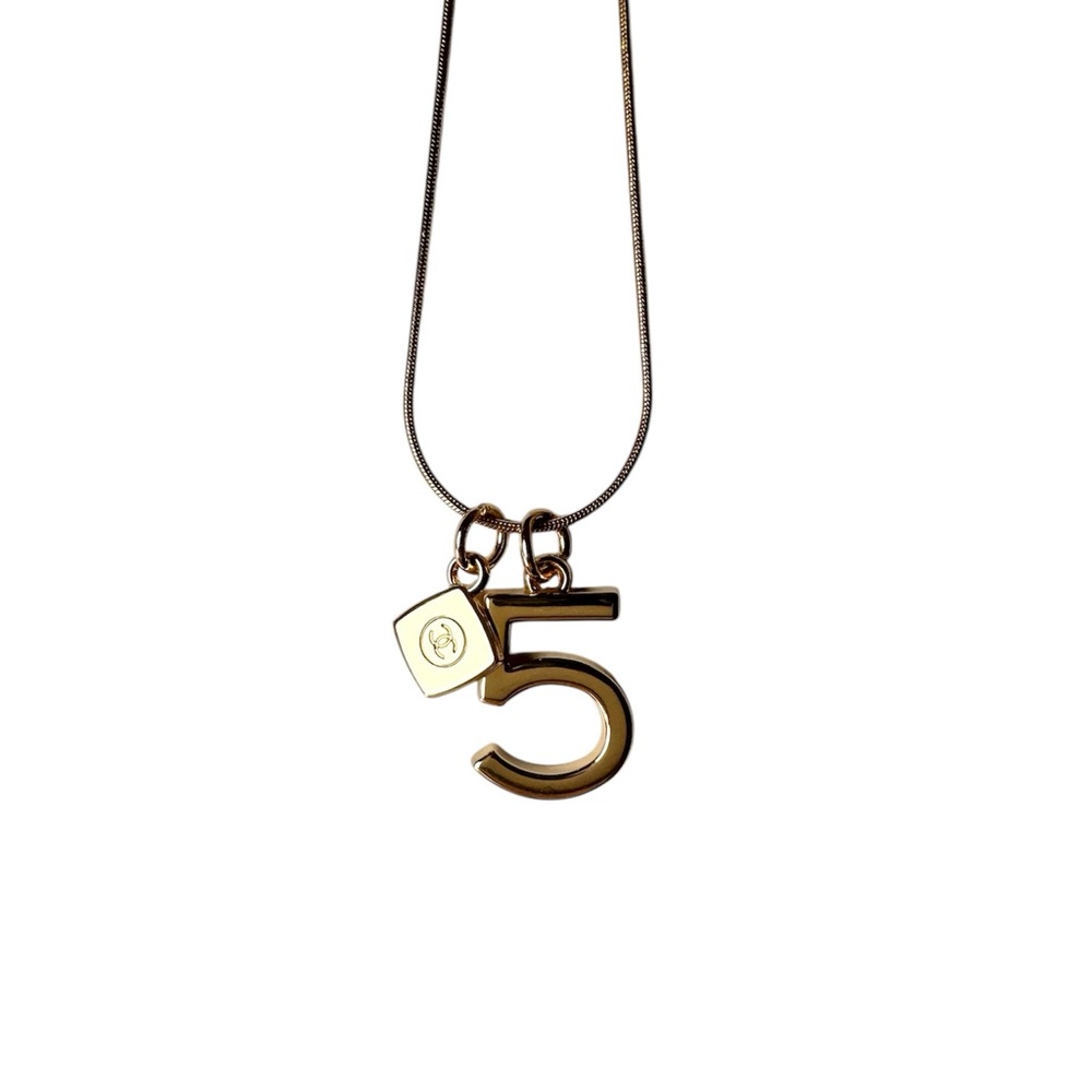 CHANEL charm necklace